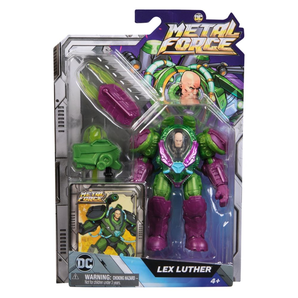 Фигурка Dc Universe, Lex Luthor, Metal Force, 10 см, 20148538