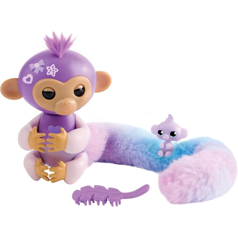 Интерактивна играчка, Fingerlings, Snuggle Tails, Coco