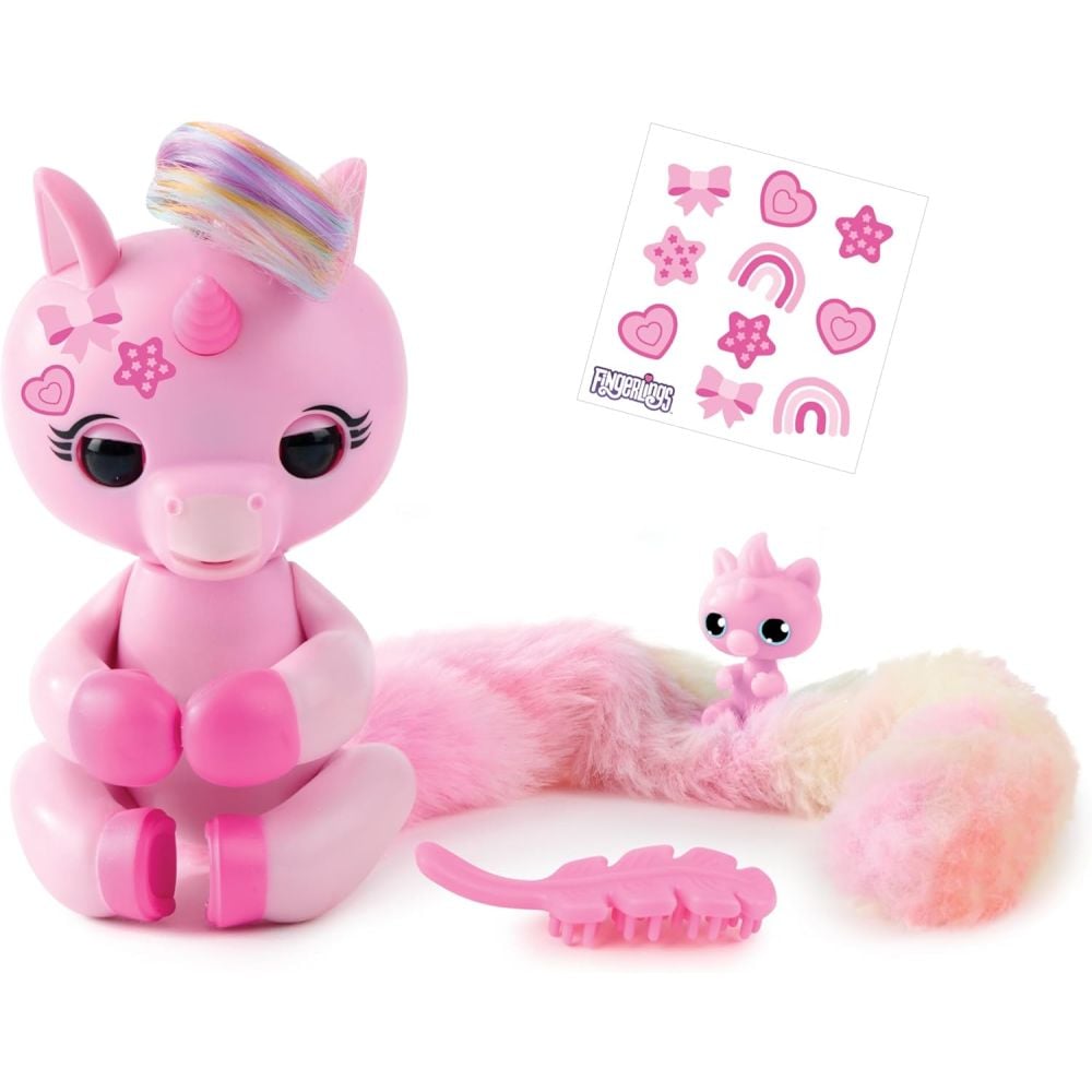 Интерактивна играчка,, Fingerlings, Snuggle Tails, Evie