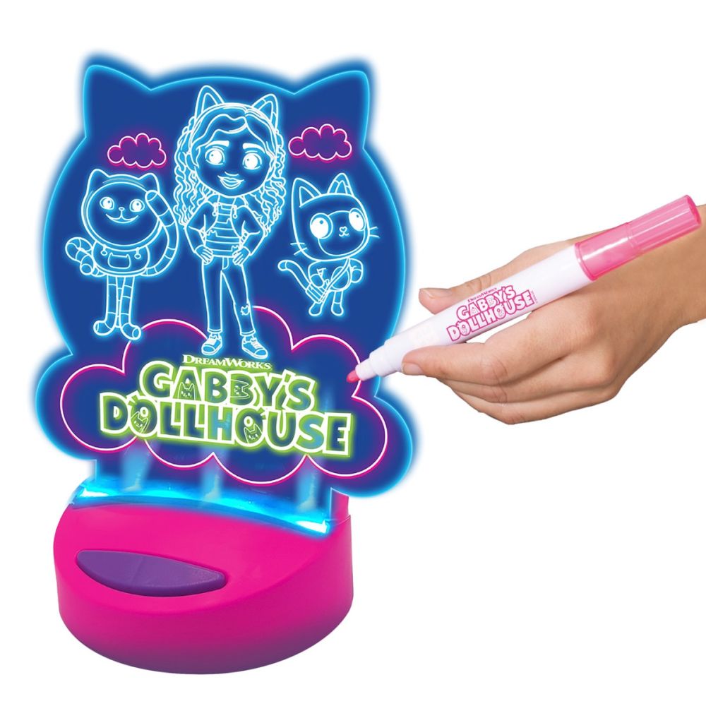Оцветявай със светлина, Gabbys Dollhouse, Paint N Lite