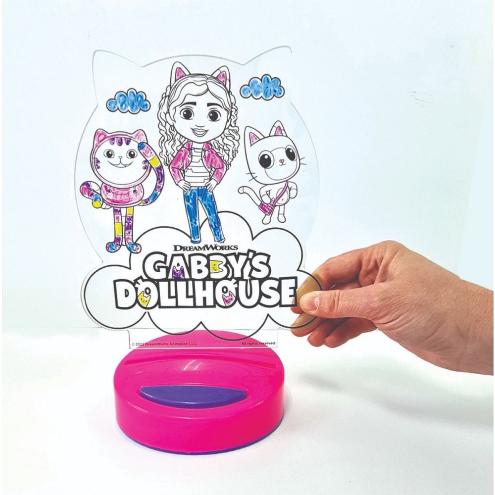 Оцветявай със светлина, Gabbys Dollhouse, Paint N Lite