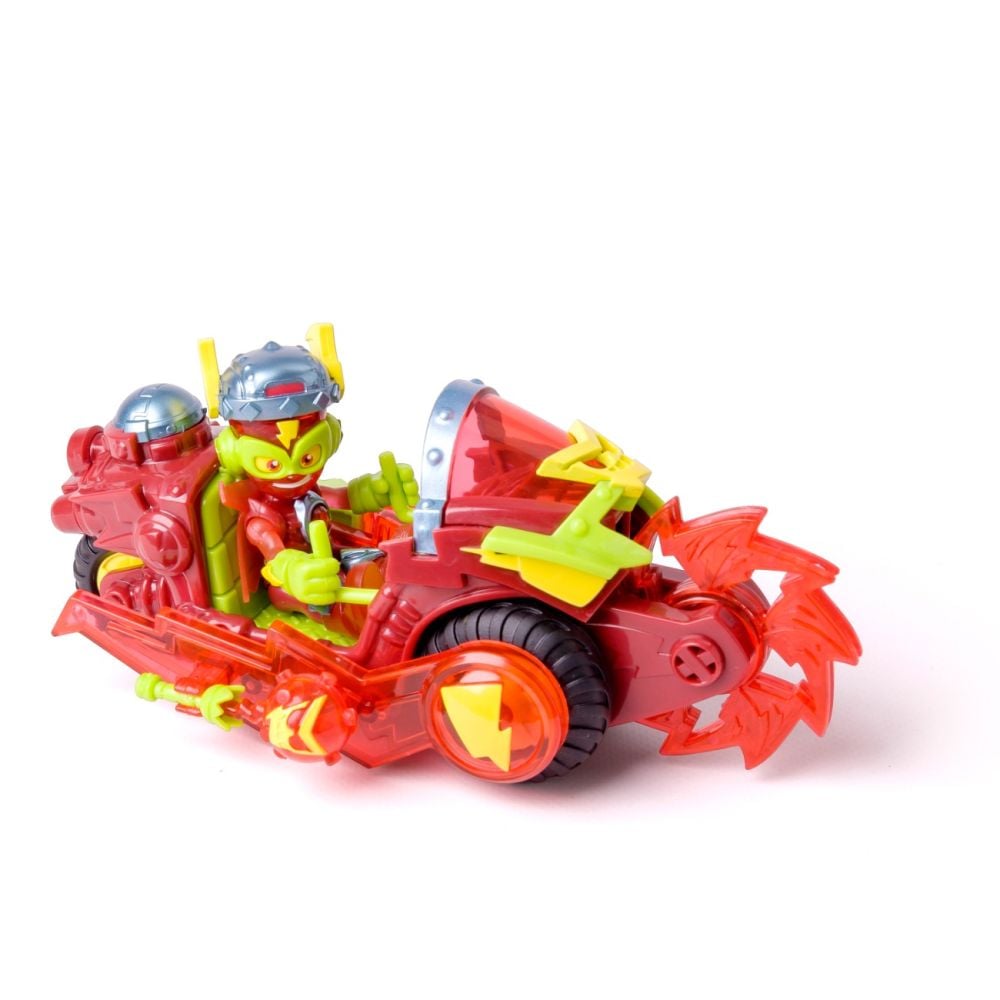 Комплект превозно средство с фигурка Superthings, Kazoom Power, Kid Kazoom