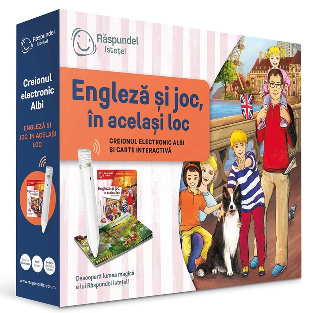 Интерактивна книжка и молив, Raspundel Istetel (Английски Език)