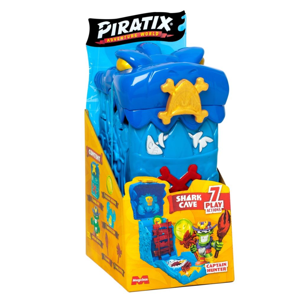 Комплект за игра с фигурка, Piratix, Shark Cave