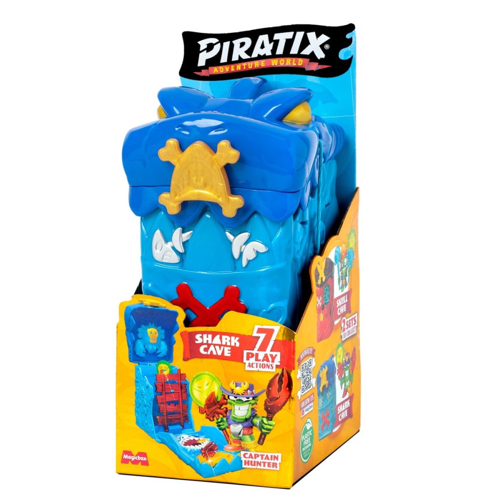 Комплект за игра с фигурка, Piratix, Shark Cave