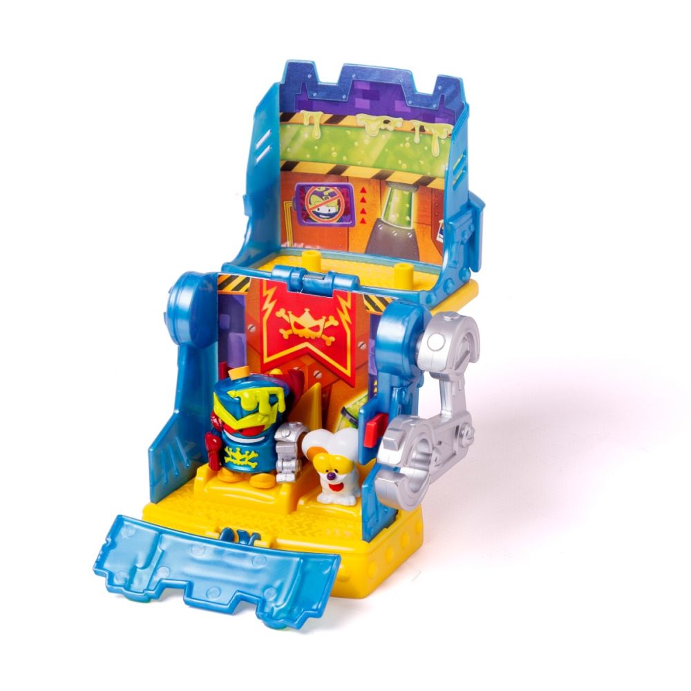 Комплект за игра с фигурки Superthings, Kazoom Power, Скритата база на на г-н Кинг