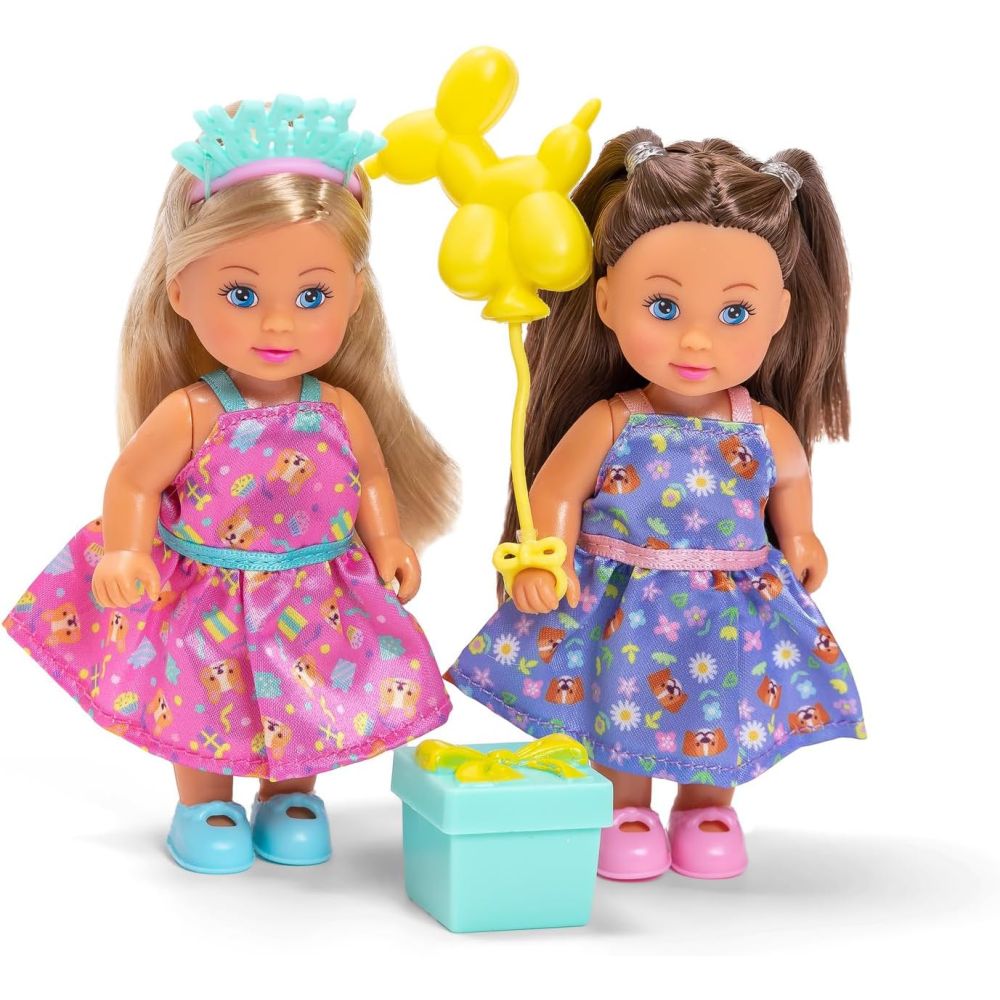 Комплект 2 кукли с аксесоари, Evi Love, Birthday Party