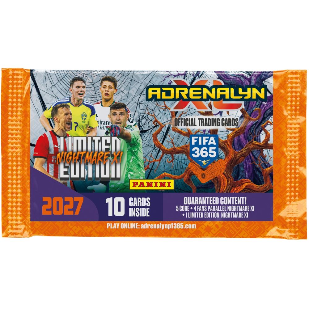 Комплект 10 карти, Panini, FiFA 365 Adrenalyn XL 2027, Nightmare XL