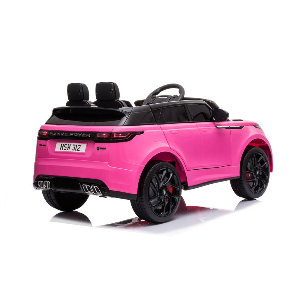 Електрическа количка, Range Rover Velar, 12V, Розова