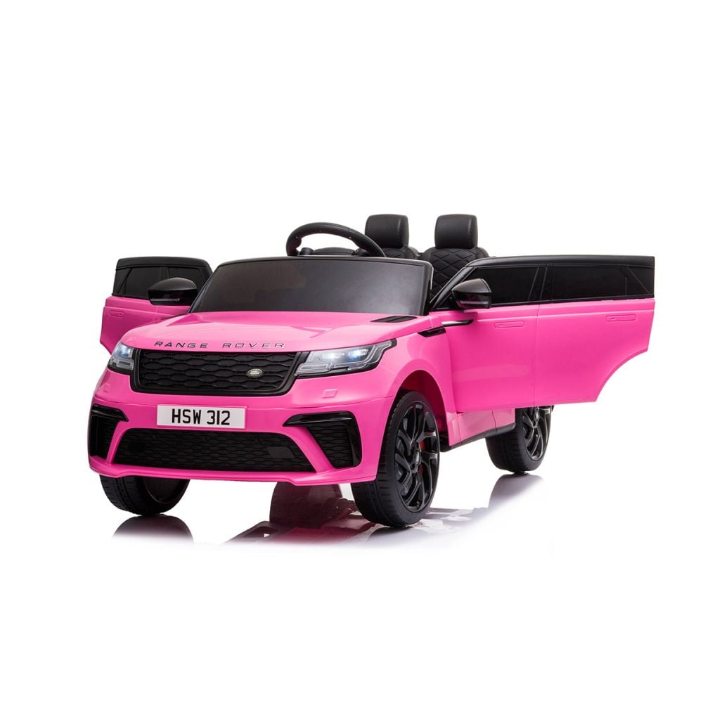 Електрическа количка, Range Rover Velar, 12V, Розова