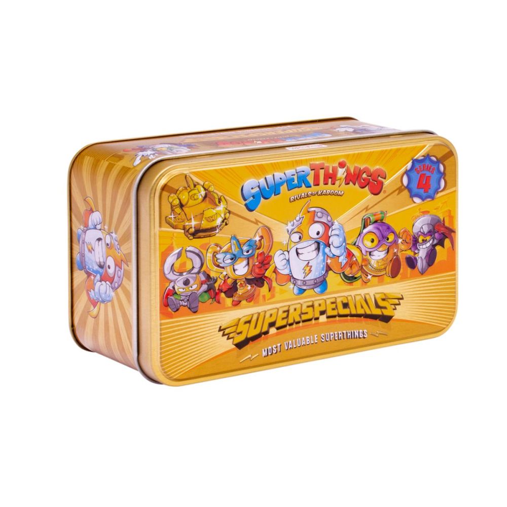 Комплект фигурки в метална кутия SuperThings, Super Speciale S4