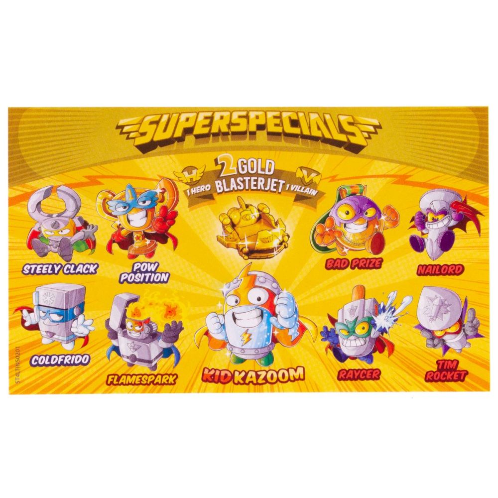 Комплект фигурки в метална кутия SuperThings, Super Speciale S4
