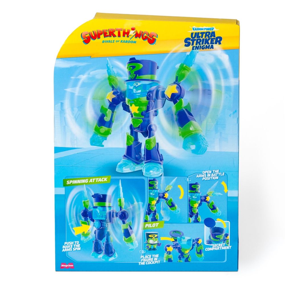 Робот с фигурка, Superthings, Ultra Striker Enigma