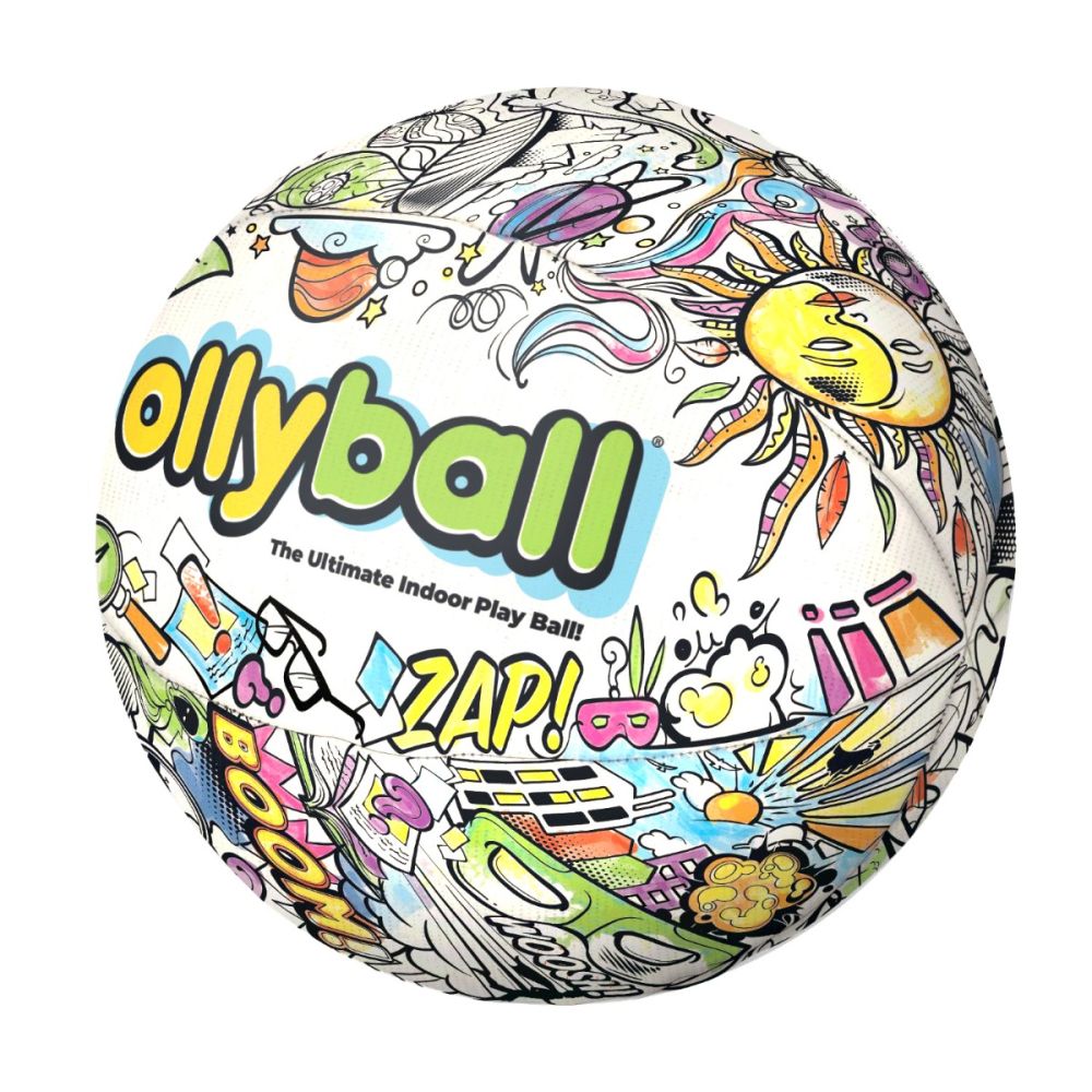 Надуваема топка за интериор, Ollyball, 30 см