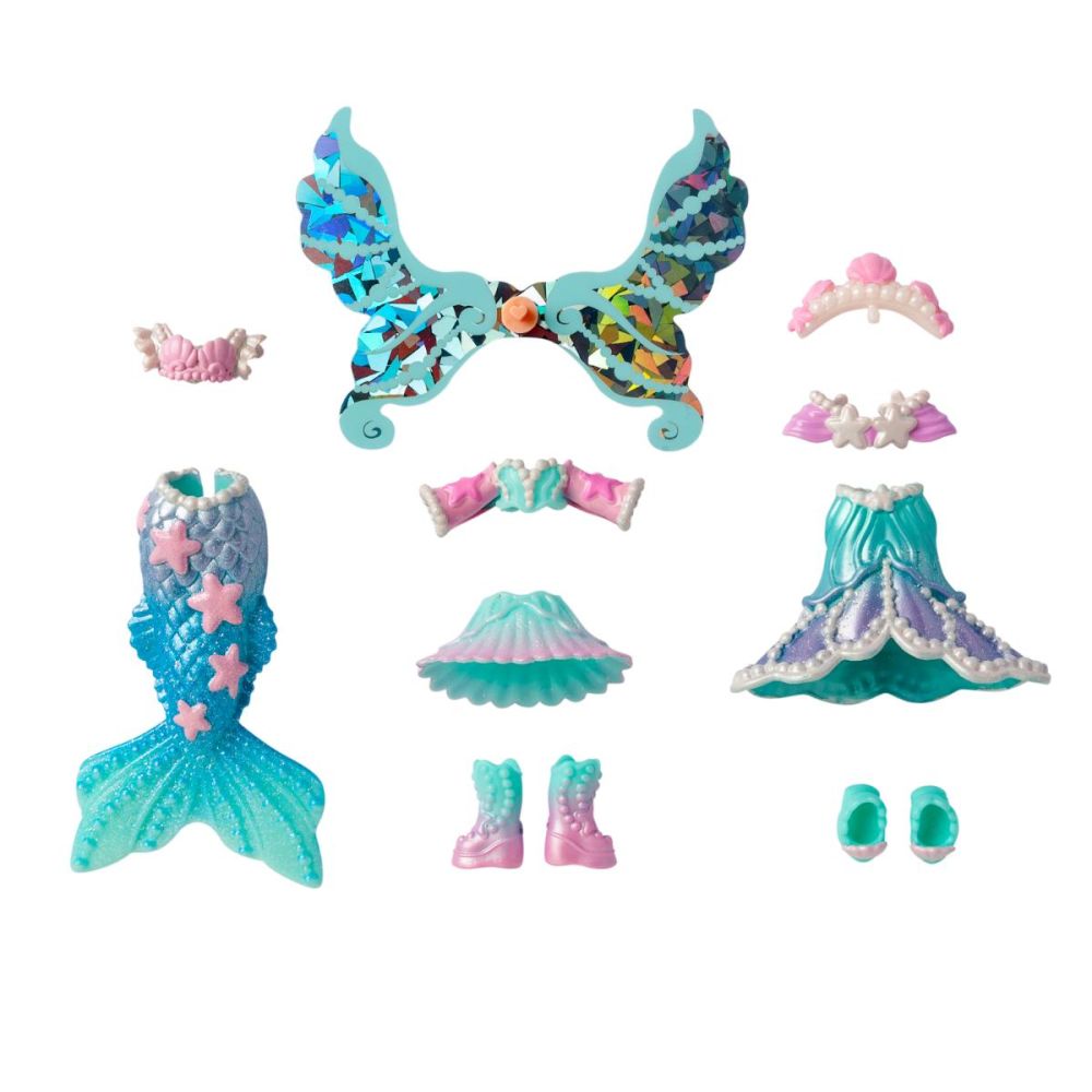 Комплект за игра с кукла Kookyloos, Fairytale Mix&Match, Pearl
