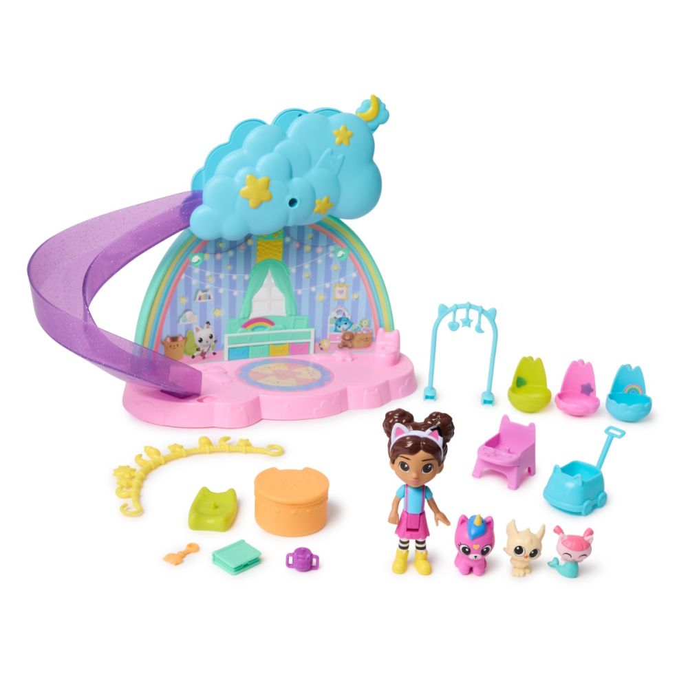 Комплект стая за игра, Gabbys Dollhouse, Kitty Care, 6071538