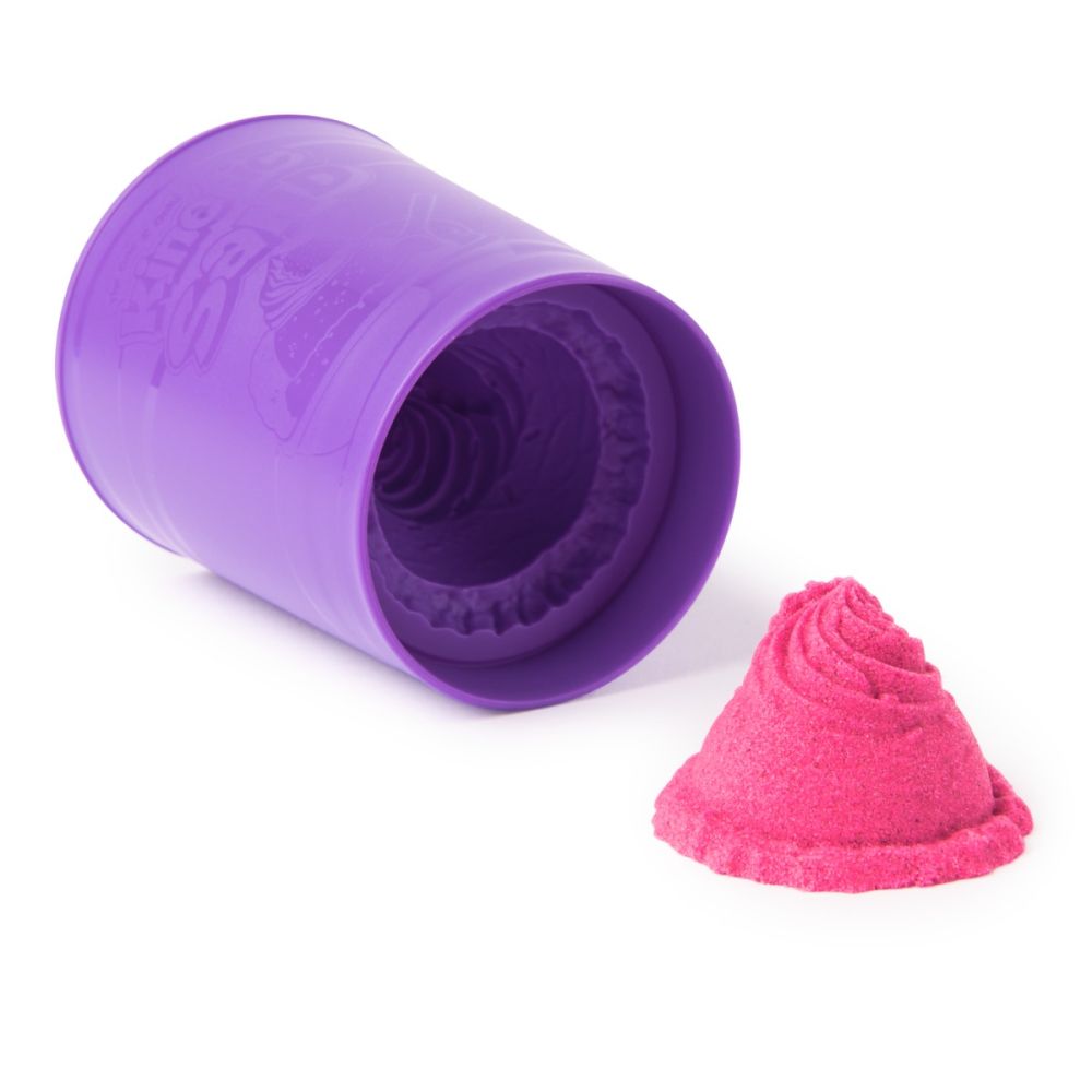 Комплект за игра с пясък, Kinetic Sand, Ice Cream Tub, Розов, 20149737