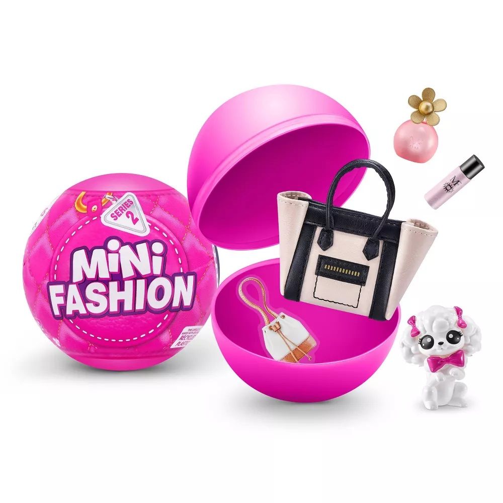 Топче с фигурка и аксесоари изненада, Mini Brands Fashion, S2
