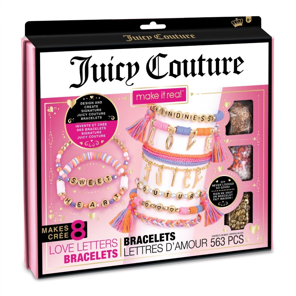 Комплект гривни Juicy Couture Love Letters, Make It Real, 563 части