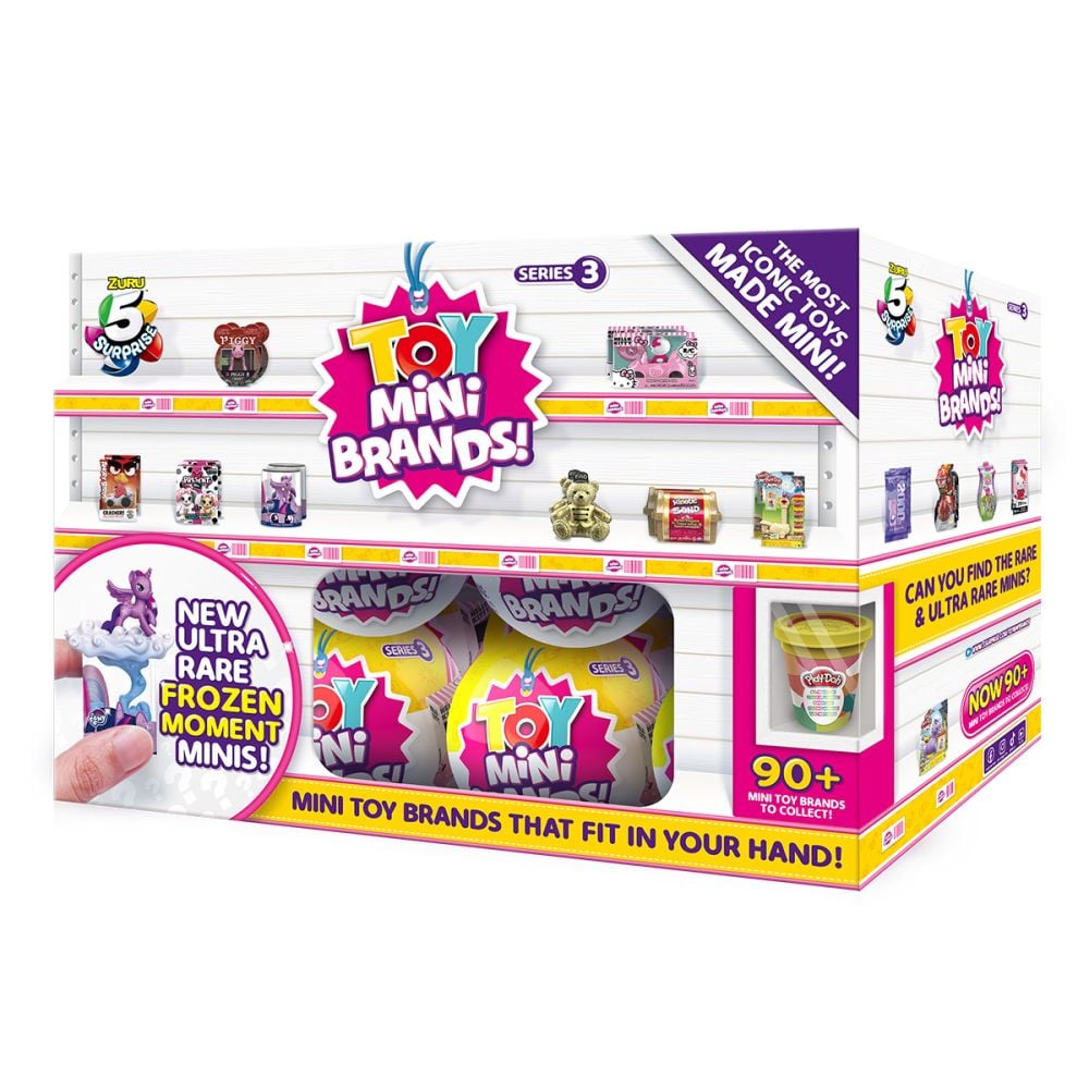 Топче с фигурка и аксесоари изненада, Mini Brands Toy, S3