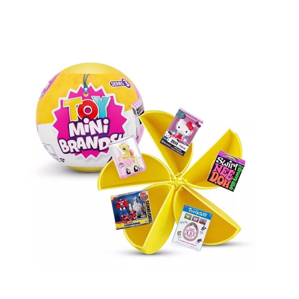 Топче с фигурка и аксесоари изненада, Mini Brands Toy, S3