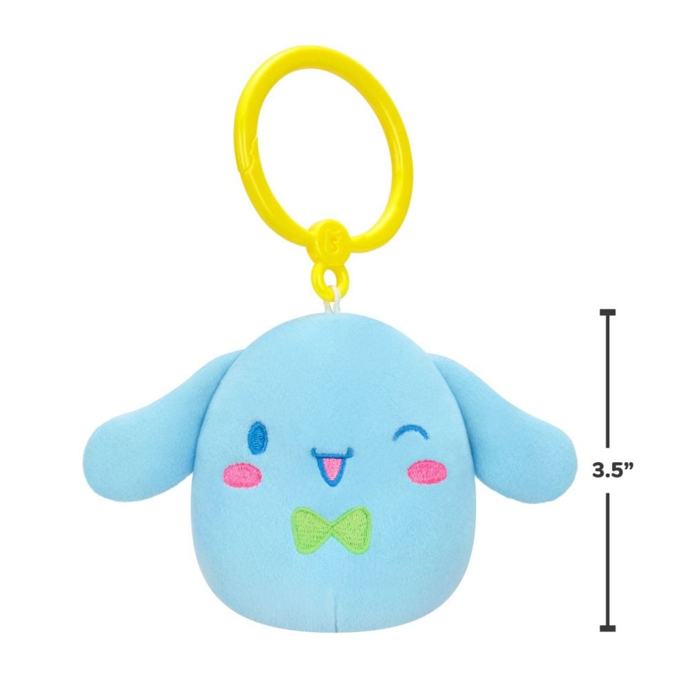 Плюшен ключодържател, Squishmallows, Hello Kitty, 9 см
