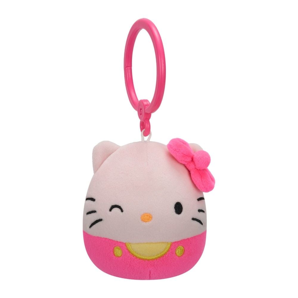 Плюшен ключодържател, Squishmallows, Hello Kitty, 9 см