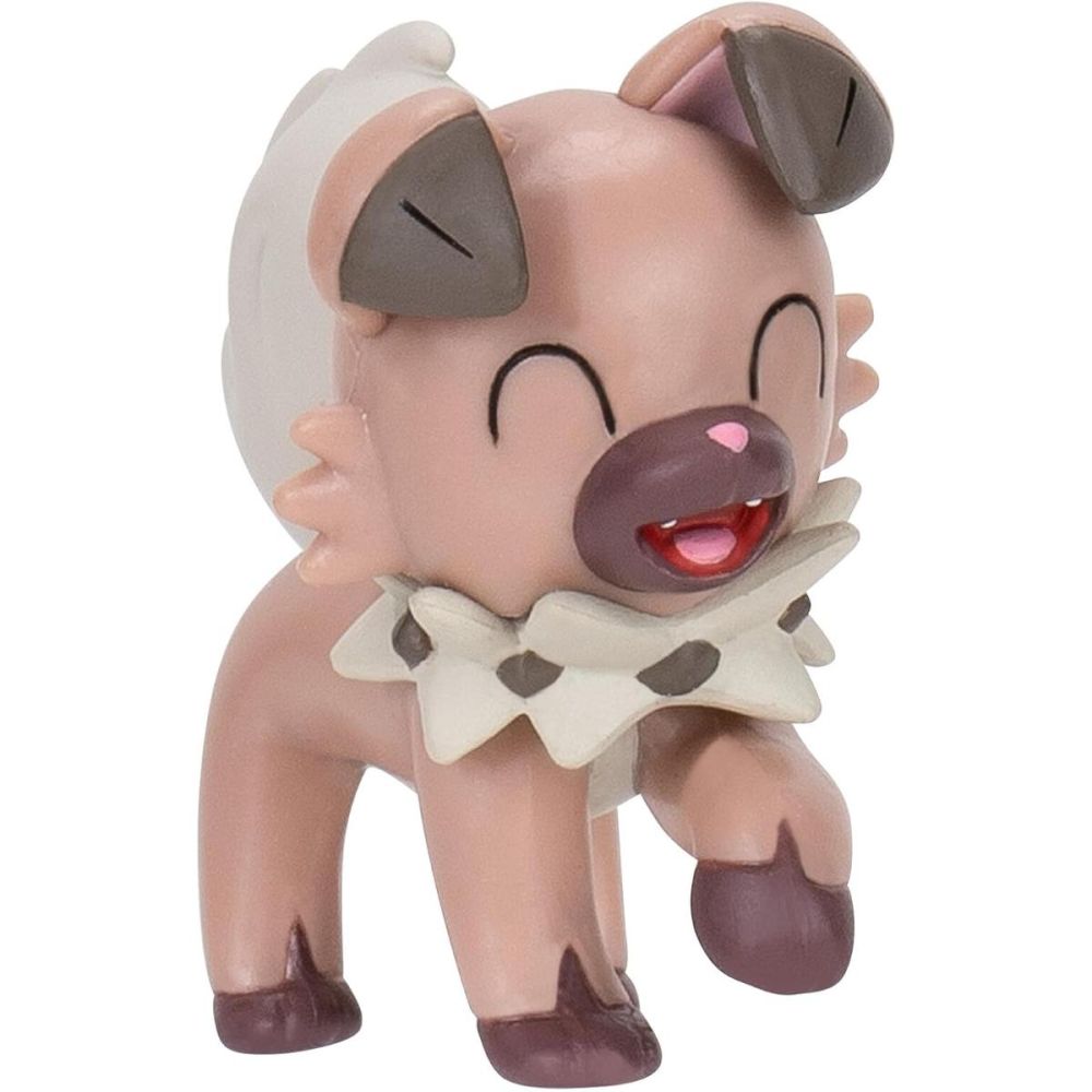 Комплект 3 екшън фигурки, Pokemon, Caterpie, Electuzz и Rockruff