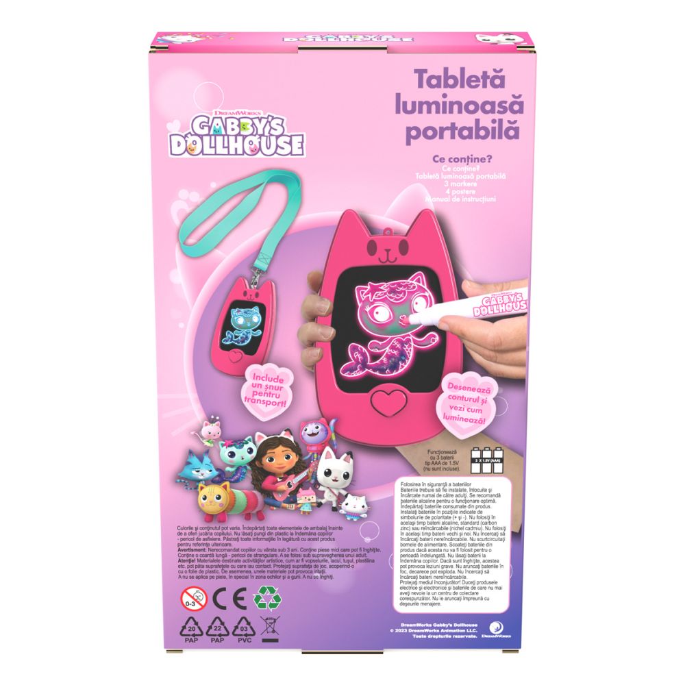 Tаблет за рисуване, Gabby's Dollhouse, Mobile Light Pad