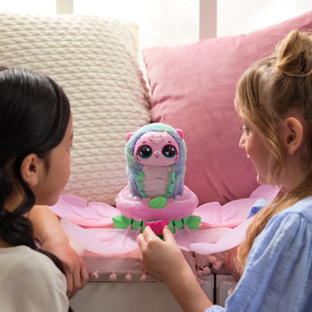 Плюшена фигурка изненада, Hatchimals, Bloomables, Kittyfly, 6072450