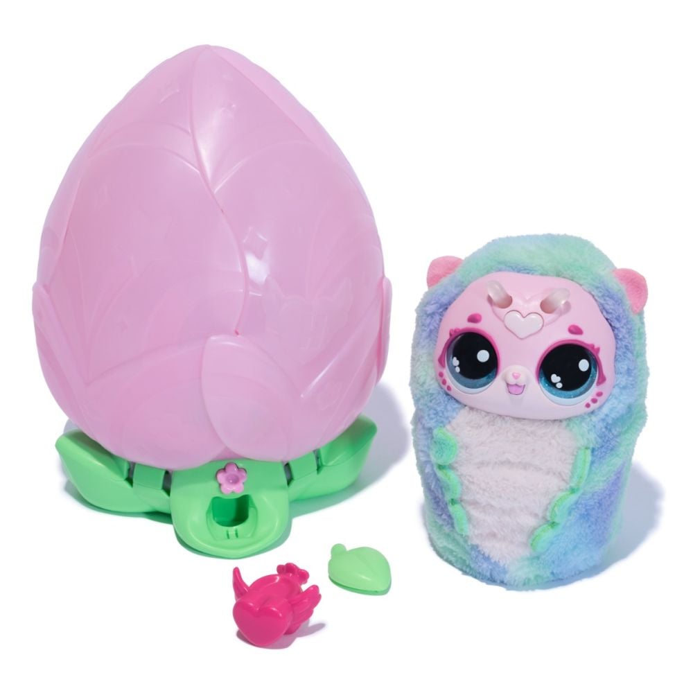 Плюшена фигурка изненада, Hatchimals, Bloomables, Kittyfly, 6072450