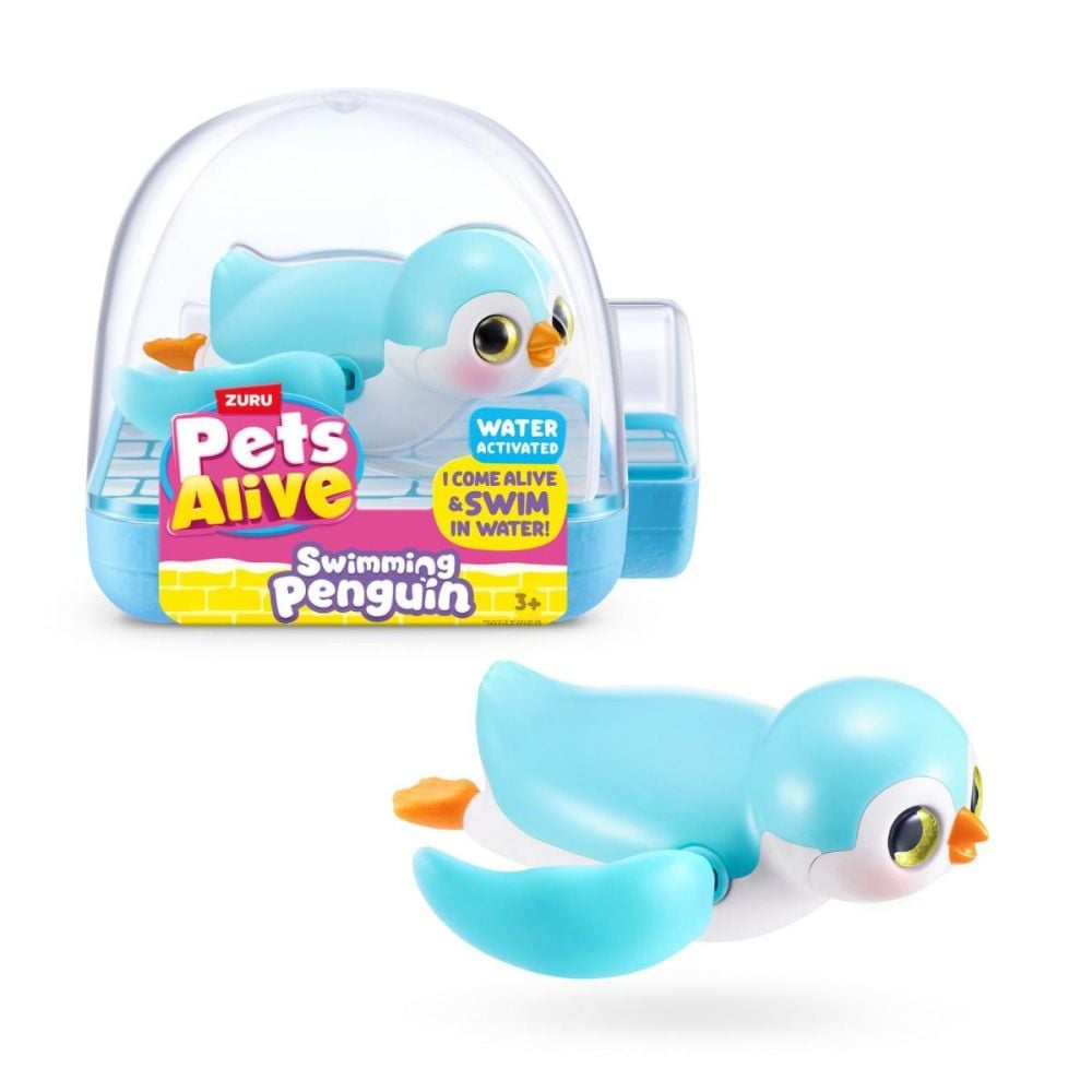 Интерактивна играчка, Pets Alive, Swimming Penguin, S1
