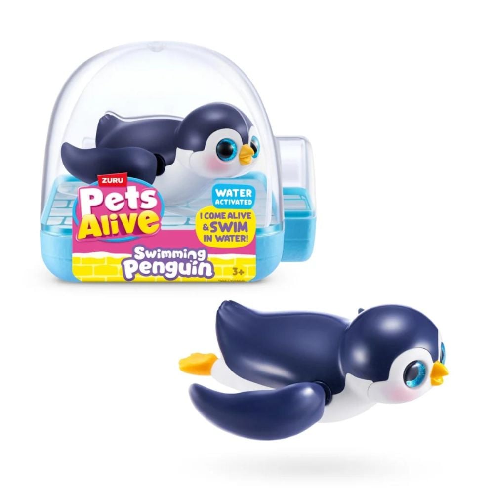 Интерактивна играчка, Pets Alive, Swimming Penguin, S1