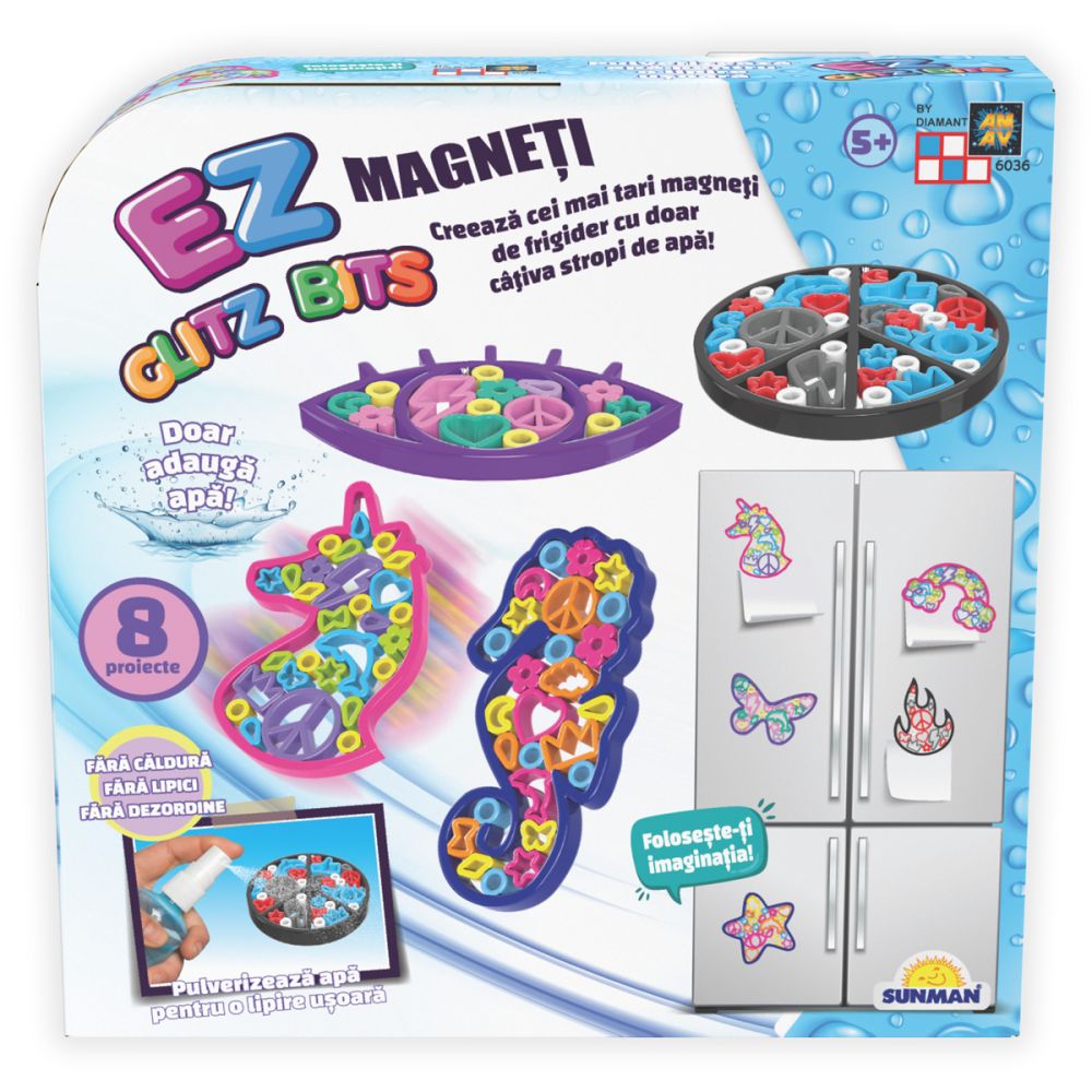 Творчески комплект, Ez Glitz Bits, Магнити