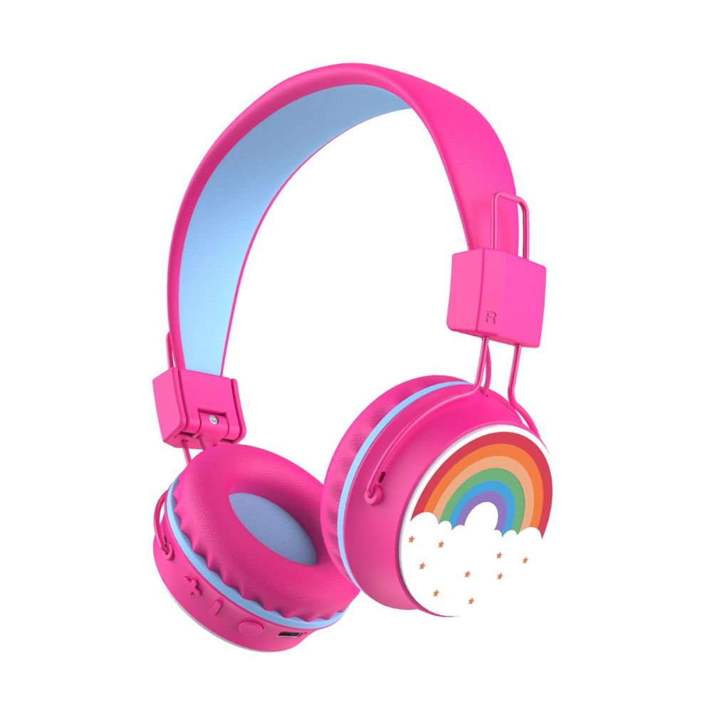 Аудио слушалки On-Ear сгъваеми, Noriel, Дъга
