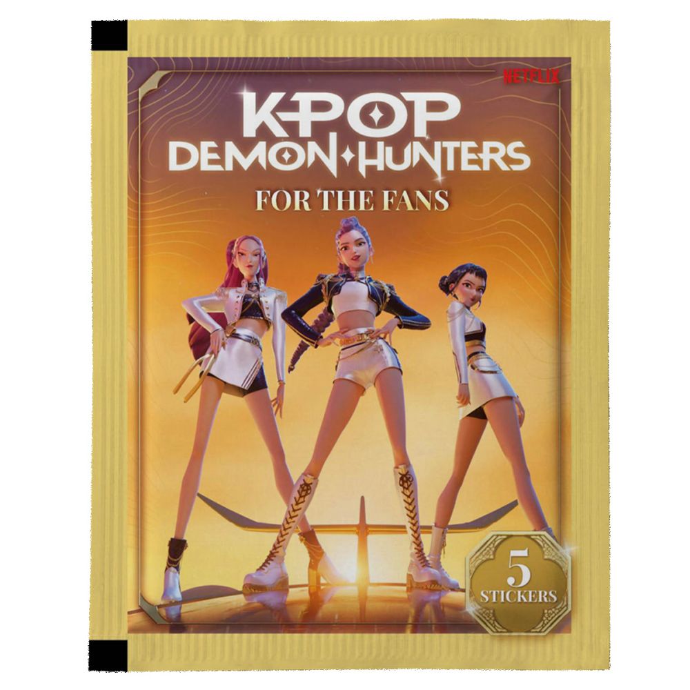 Комплект 5 стикера, K-Pop, Demon Hunters, For The Fans, S2