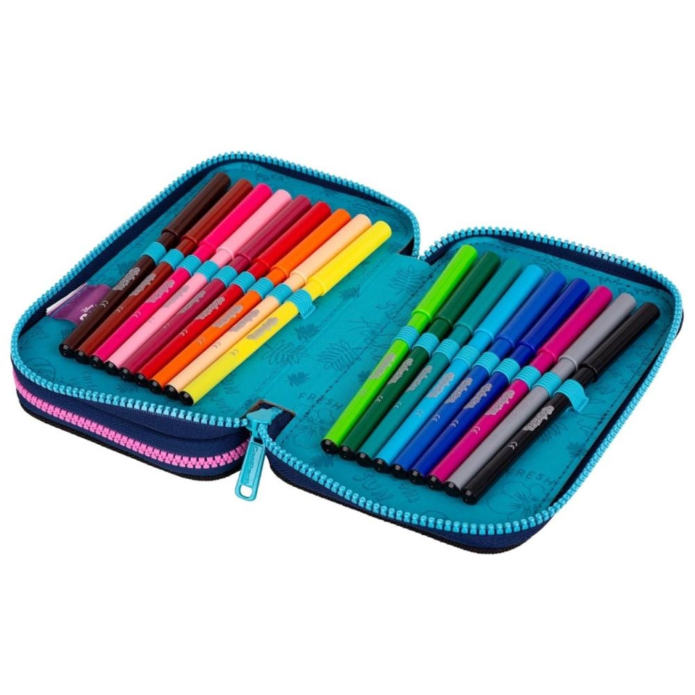 Моливник с 2 отделения, Coolpack, Disney Stitch, Син