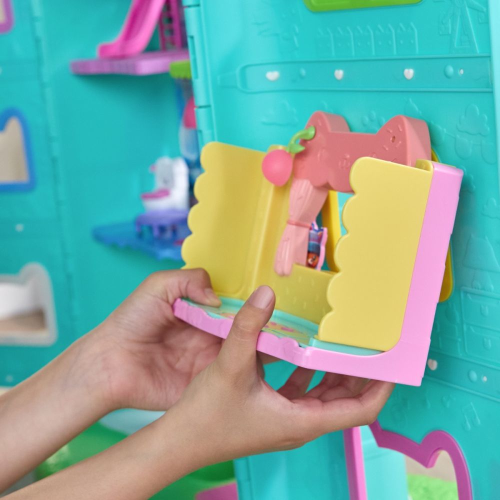 Комплект за игра с фигурки, Gabbys Dollhouse, Cakey Sprinkle Cake-tastic kitchen, 20151913