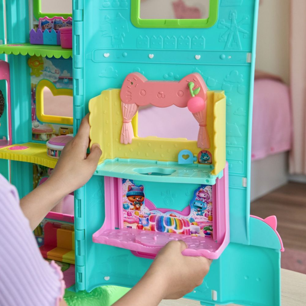 Комплект за игра с фигурки, Gabbys Dollhouse, Cakey Sprinkle Cake-tastic kitchen, 20151913