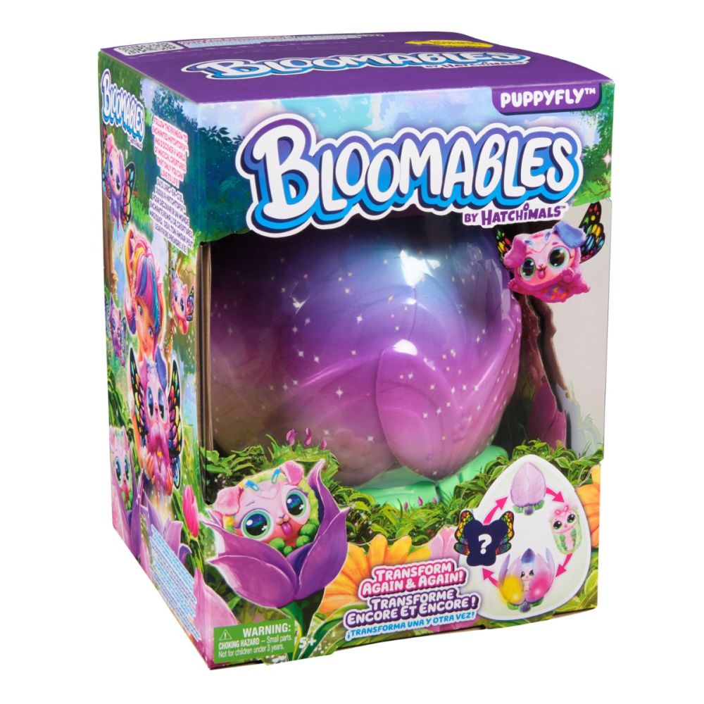 Плюшена фигурка изненада, Hatchimals, Bloomables, Puppyfly, 6073019