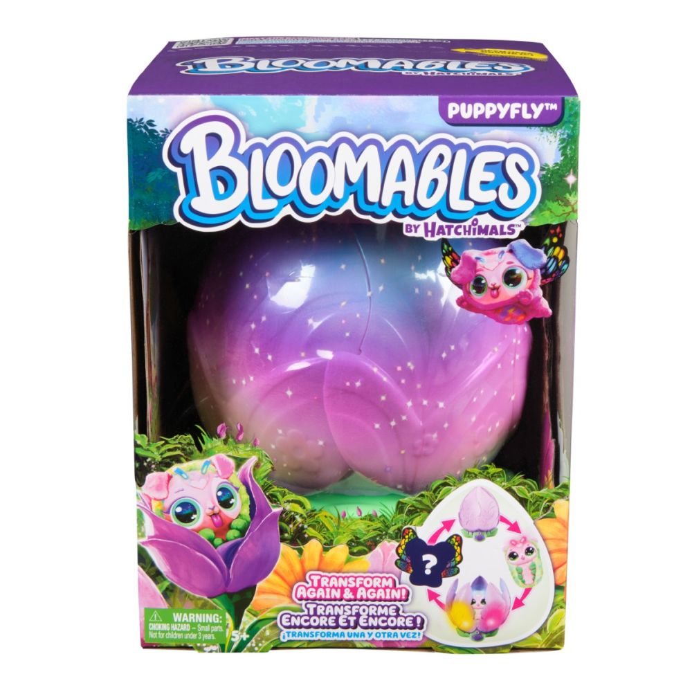 Плюшена фигурка изненада, Hatchimals, Bloomables, Puppyfly, 6073019