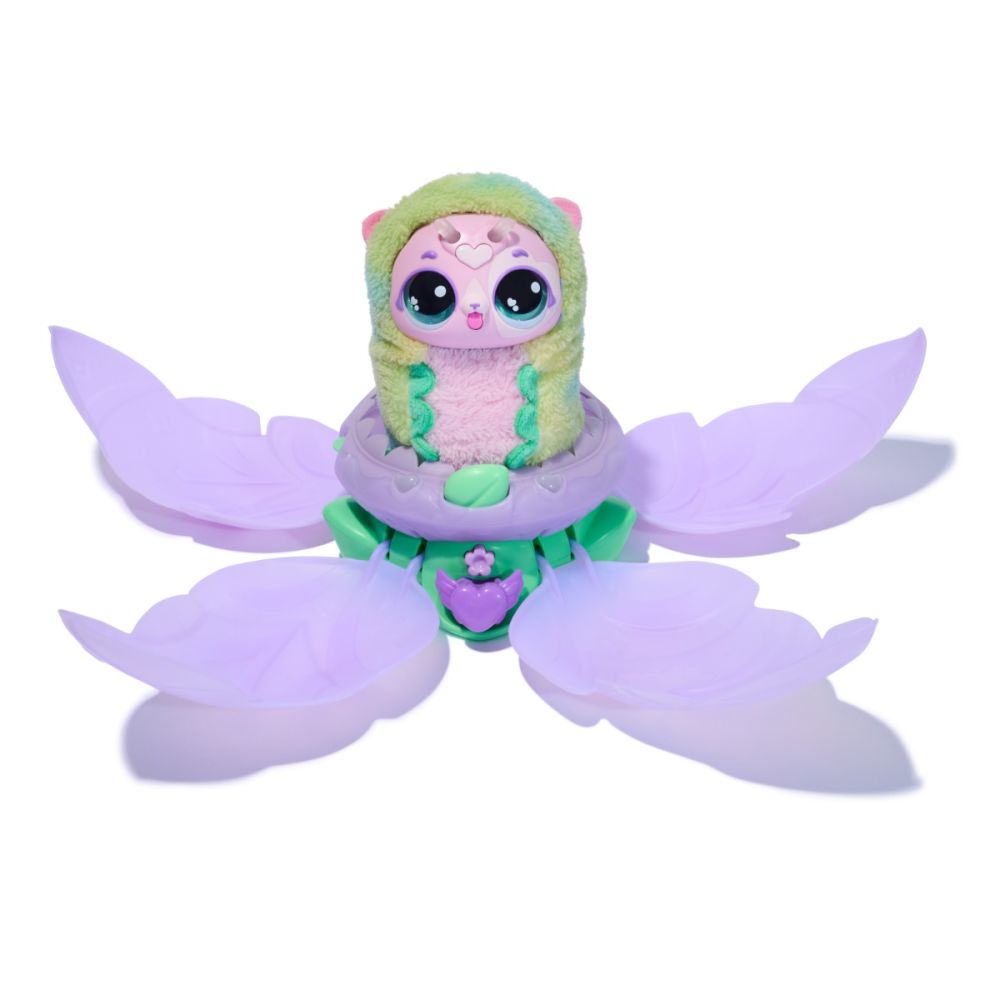 Плюшена фигурка изненада, Hatchimals, Bloomables, Puppyfly, 6073019