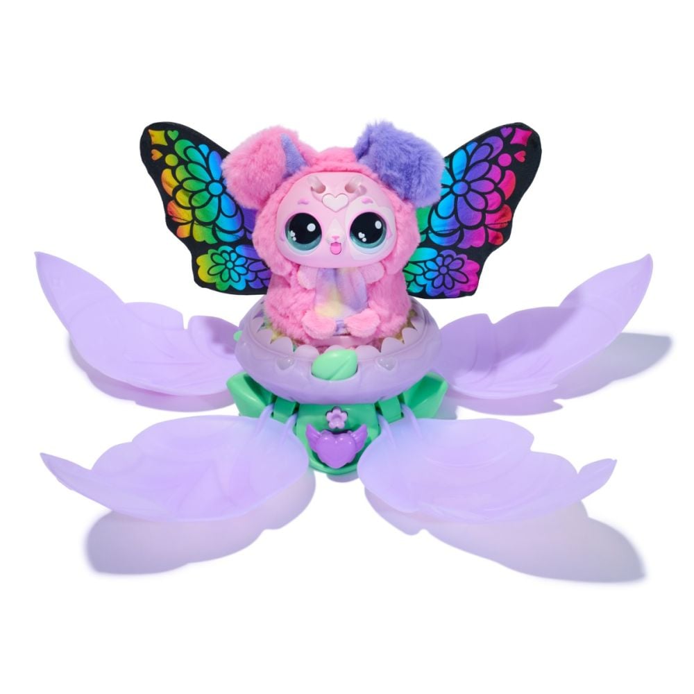 Плюшена фигурка изненада, Hatchimals, Bloomables, Puppyfly, 6073019