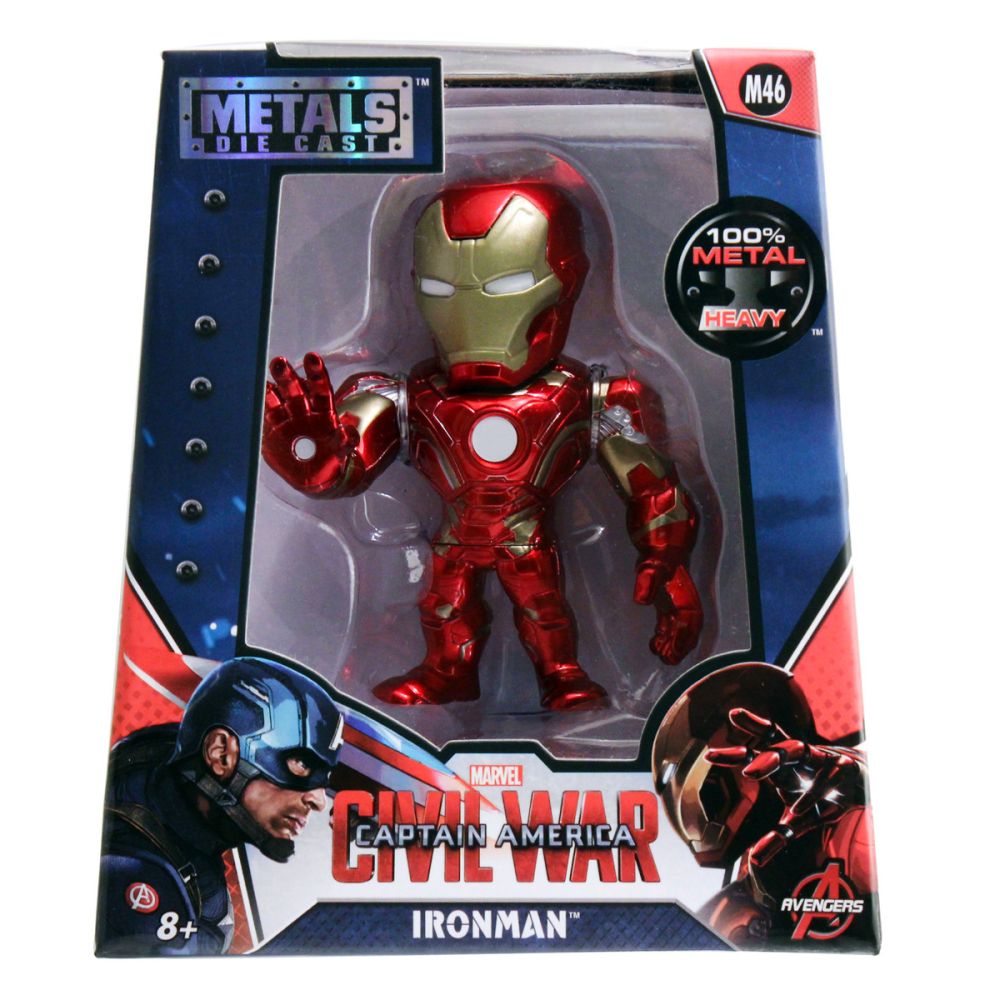 Метална фигурка, Jada, Ironman, 10 см