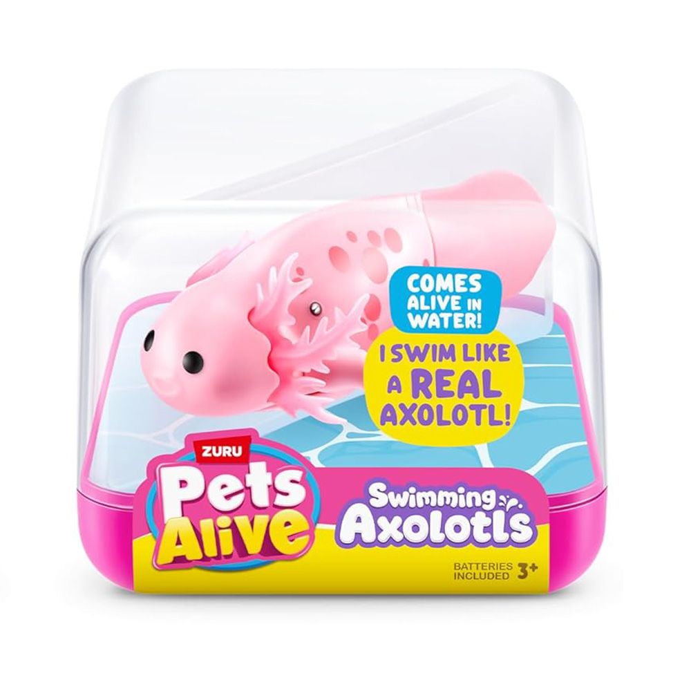 Интерактивна играчка, Pets Alive, Swimming Axolotl S1