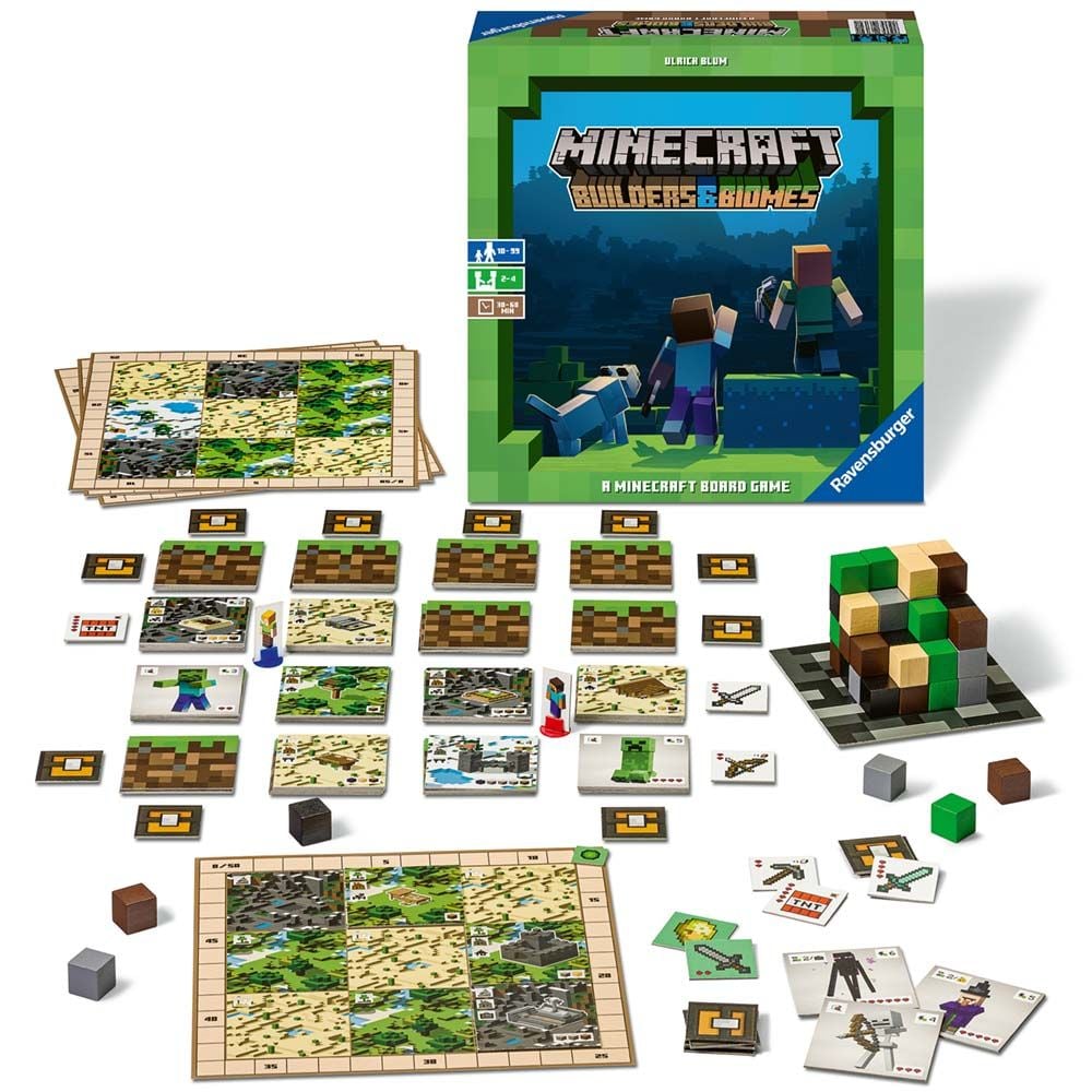 Настолна игра Ravensburger, Minecraft Builders And Biomes