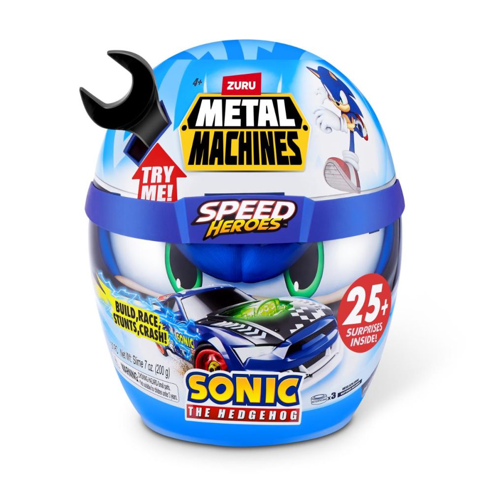 Комплект за сглобяване на кола, Metal Machines, Speed Heroes, Sonic the Hedgehog