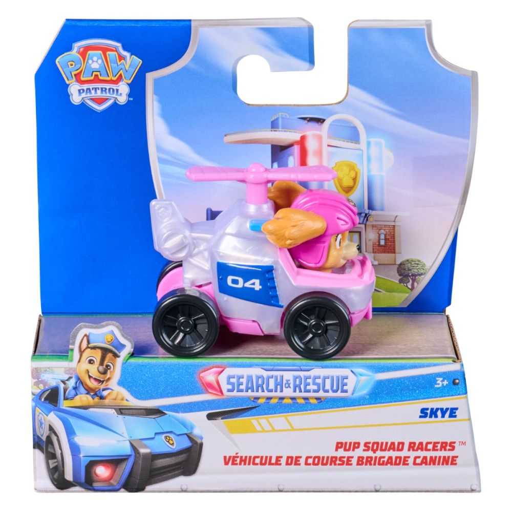 Количка с фигурка, Paw Patrol, Pup Squad Racers, Skye, 20156336