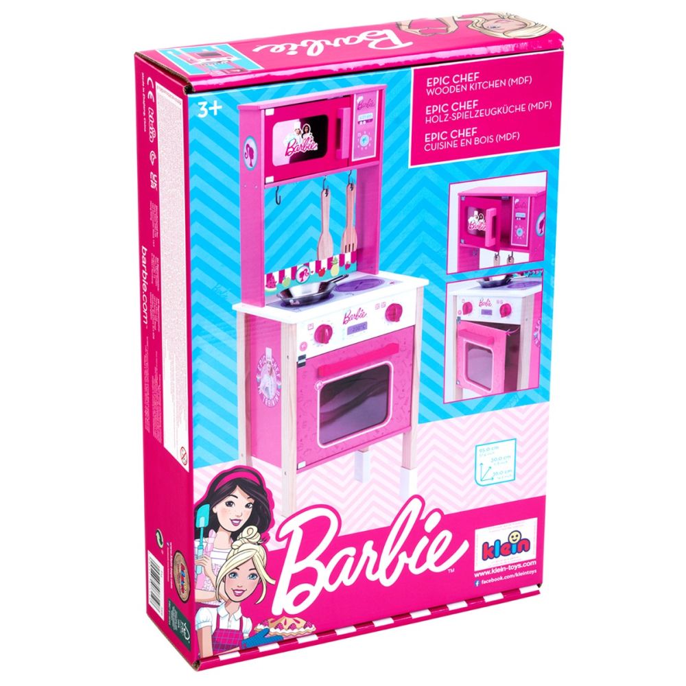 Дървен кухненски комплект, Barbie, Epic Chef