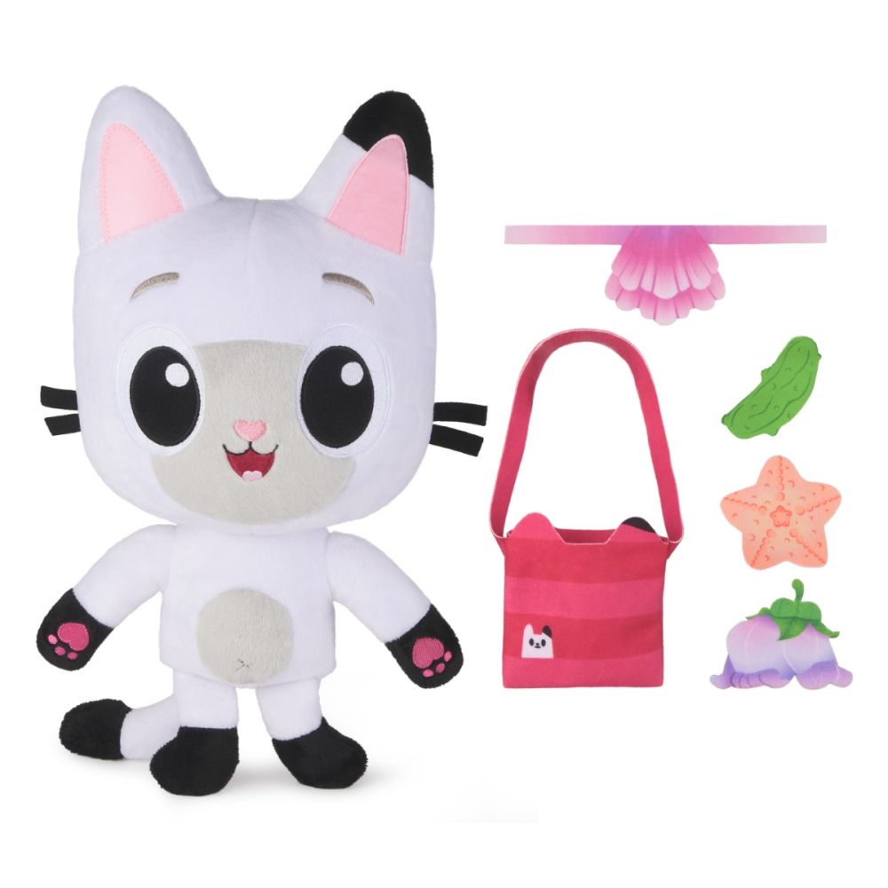 Интерактивна плюшена играчка, Gabbys Dollhouse, Meow-Mazing Pandy Paws, 6073661